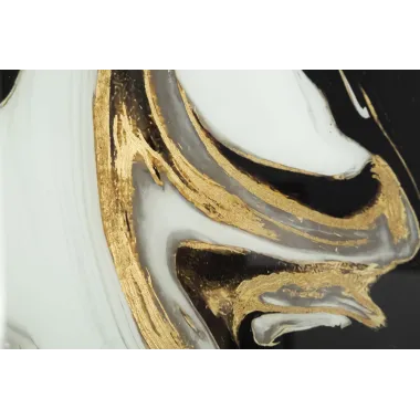 Szklana Płyta z Ramą Ghostly 80x3,5x120 cm